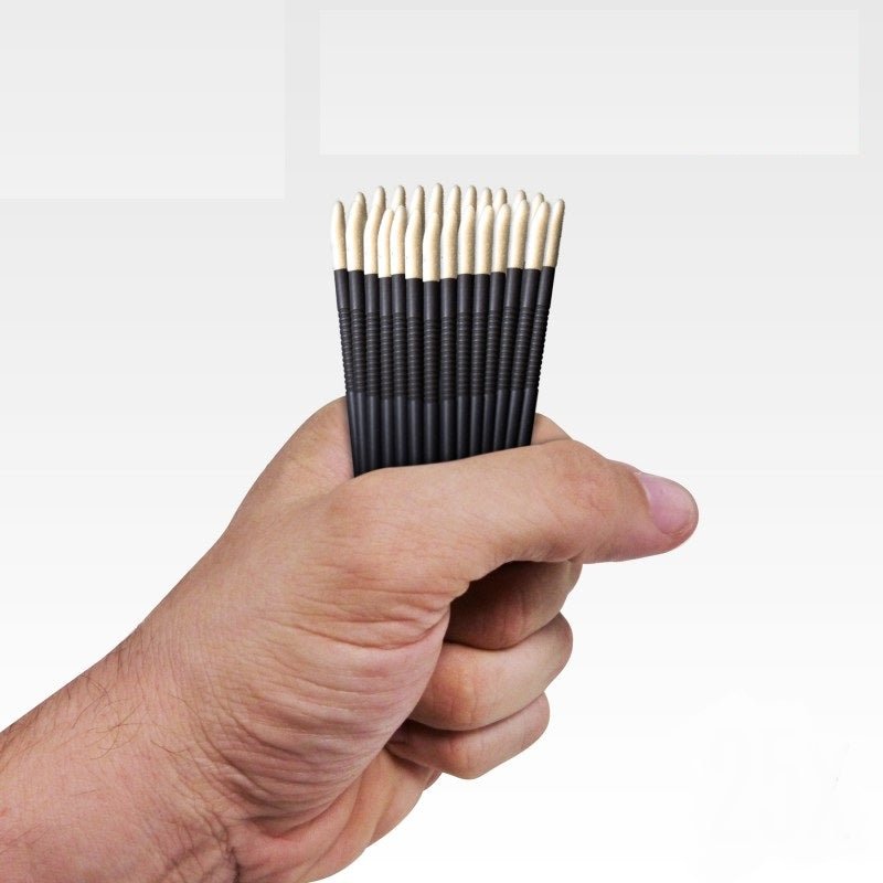 Green Stuff World 25 Disposable Weathering Brushes for Miniatures 2420 - Cobbco