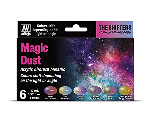 Vallejo The Shifters: Magic Dust (77.090) - 6x17ml Paint Set