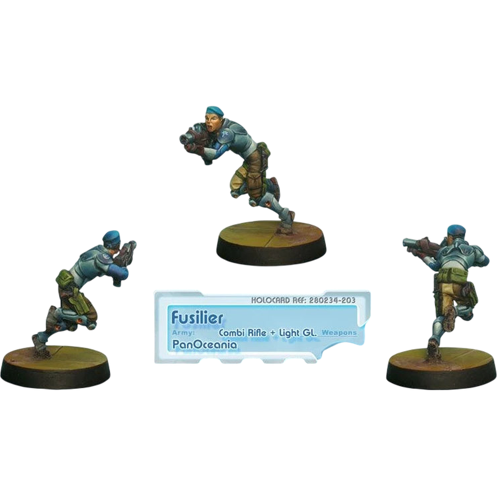 PanOceania: Fusilier (Light GL) (Custom Painted) (Assembled)