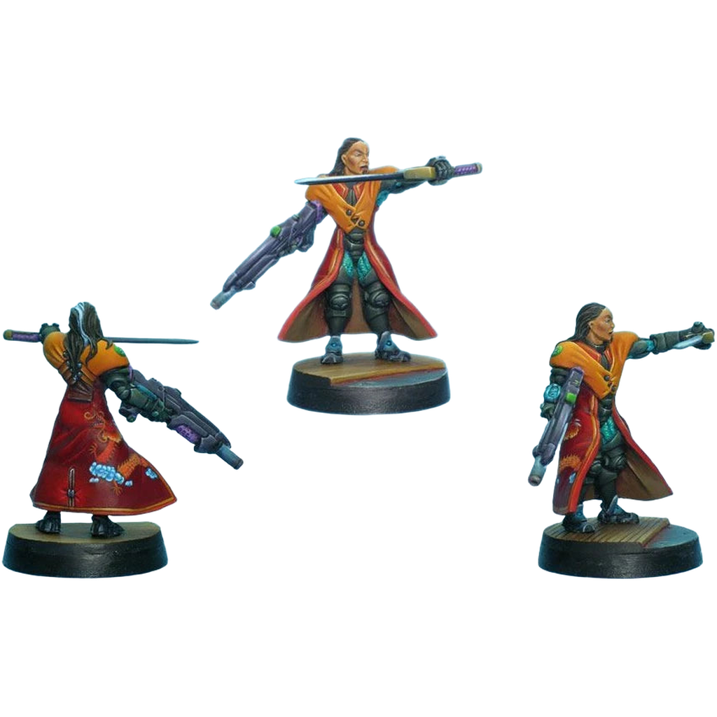 Yu Jing: Sun Tze (Multi Rifle) (Custom Painted) (Assembled)