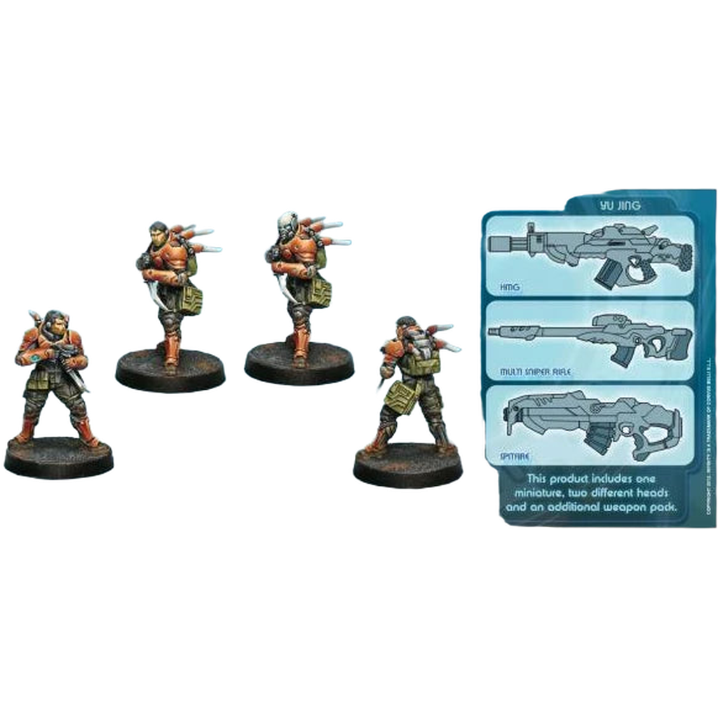 Yu Jing: Gu Feng Spec-Ops (Unpainted) (Assembled)