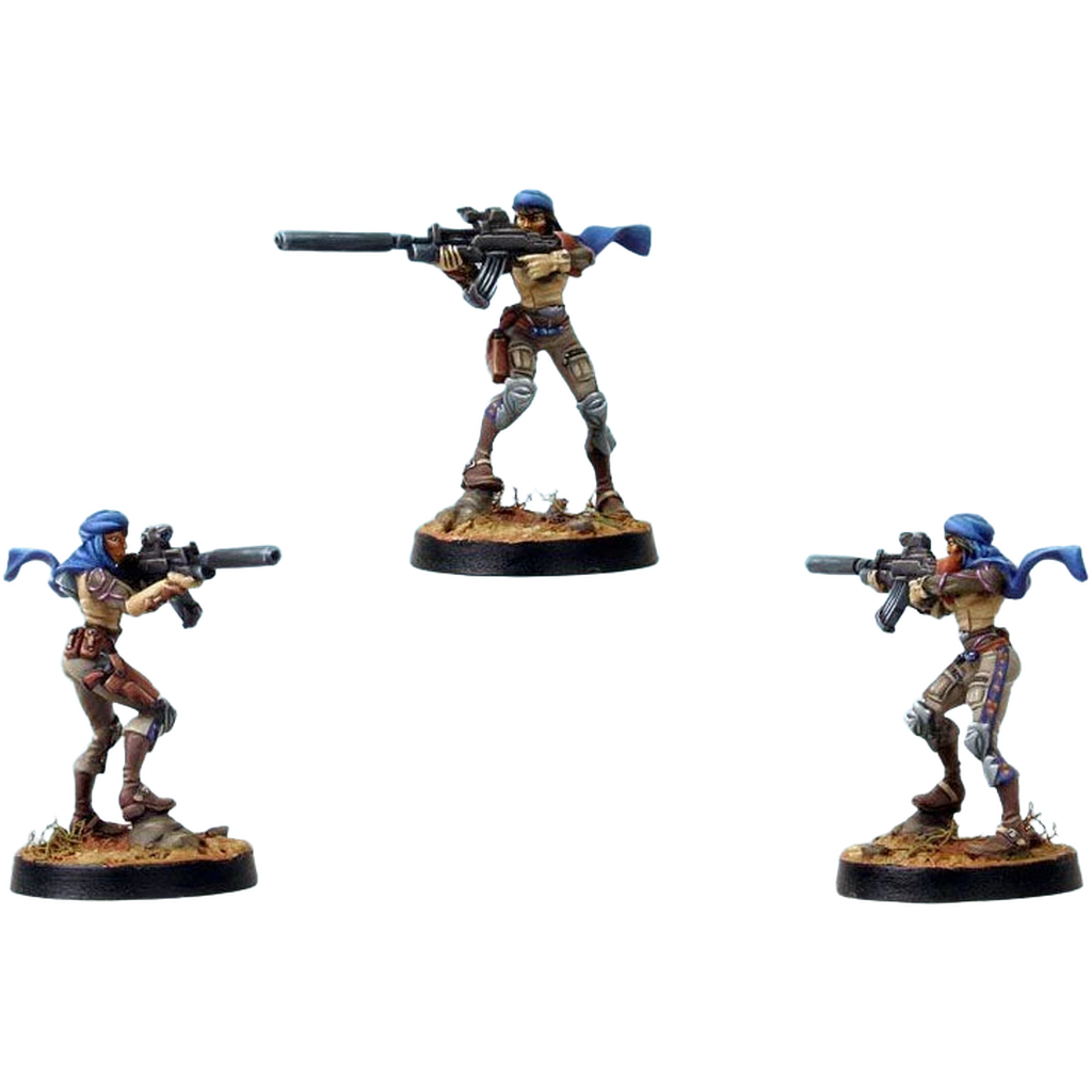 Haqqislam: Tuareg (Sniper) (Custom Painted) (Assembled)
