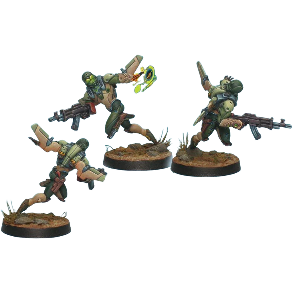 Haqqislam: Hassassin Ragiks (Hacker) (1) (Custom Painted) (Assembled)