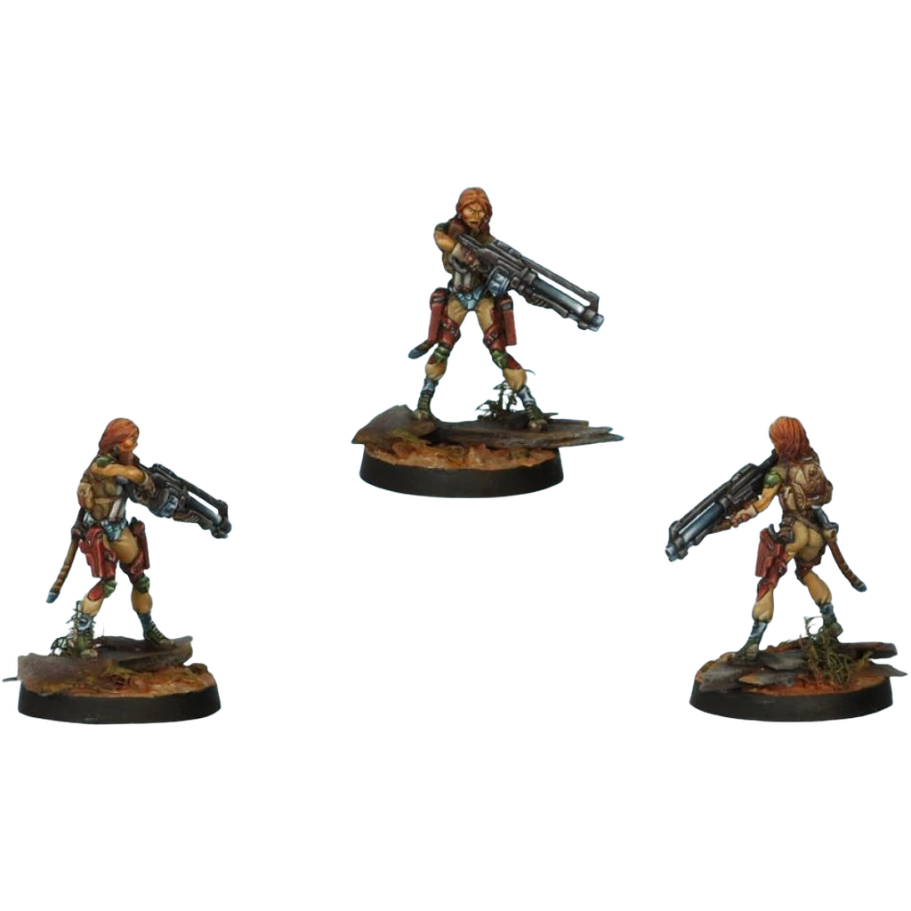 Haqqislam: Bashi Bazouk (Boarding Shotgun) (1) (Custom Painted) (Assembled)