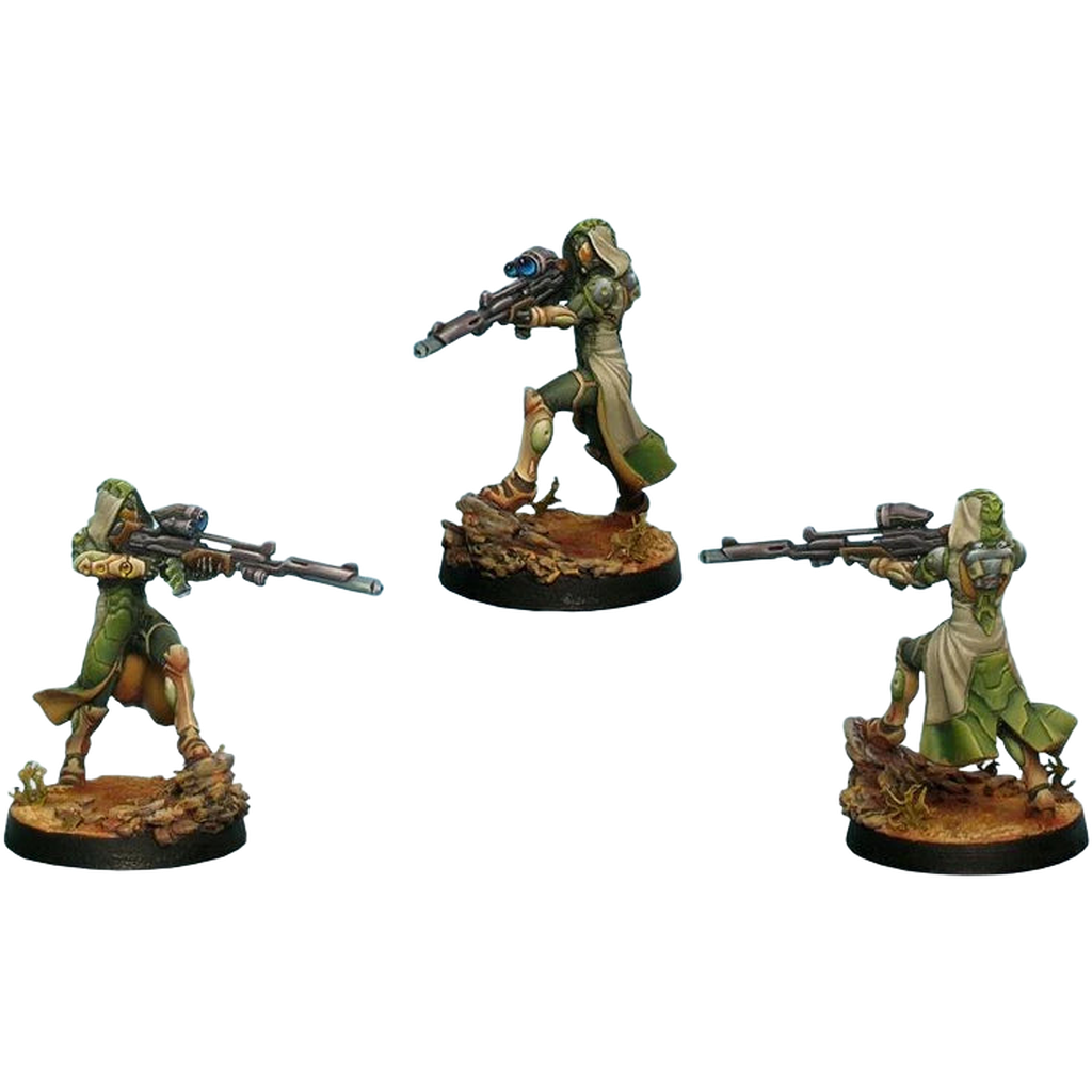 Haqqislam: Hassassin Lasiqs (Viral Sniper) (1) (Unpainted) (Assembled)