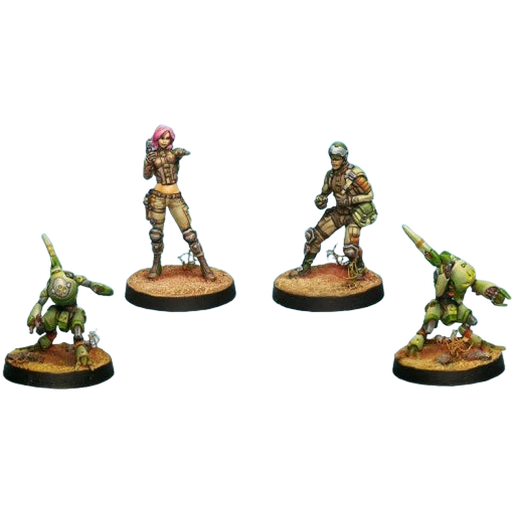 Haqqislam: Support Pack (4) (Custom Painted) (Assembled)