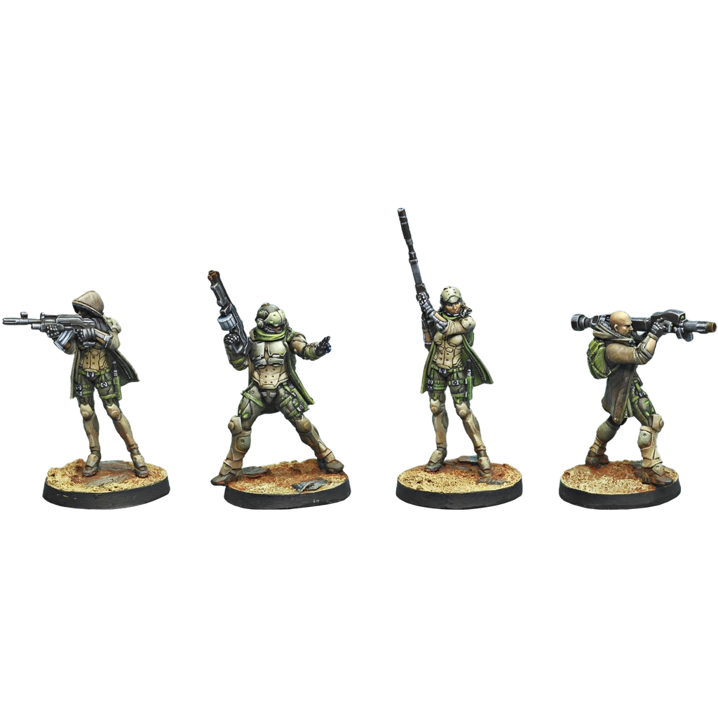 Haqqislam: Hassassin Govads (Unpainted) (Assembled)