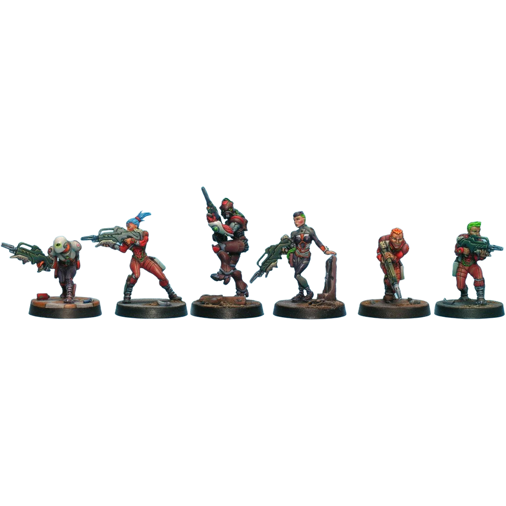 Nomads: Starter Pack (6) (Unpainted) (Assembled)