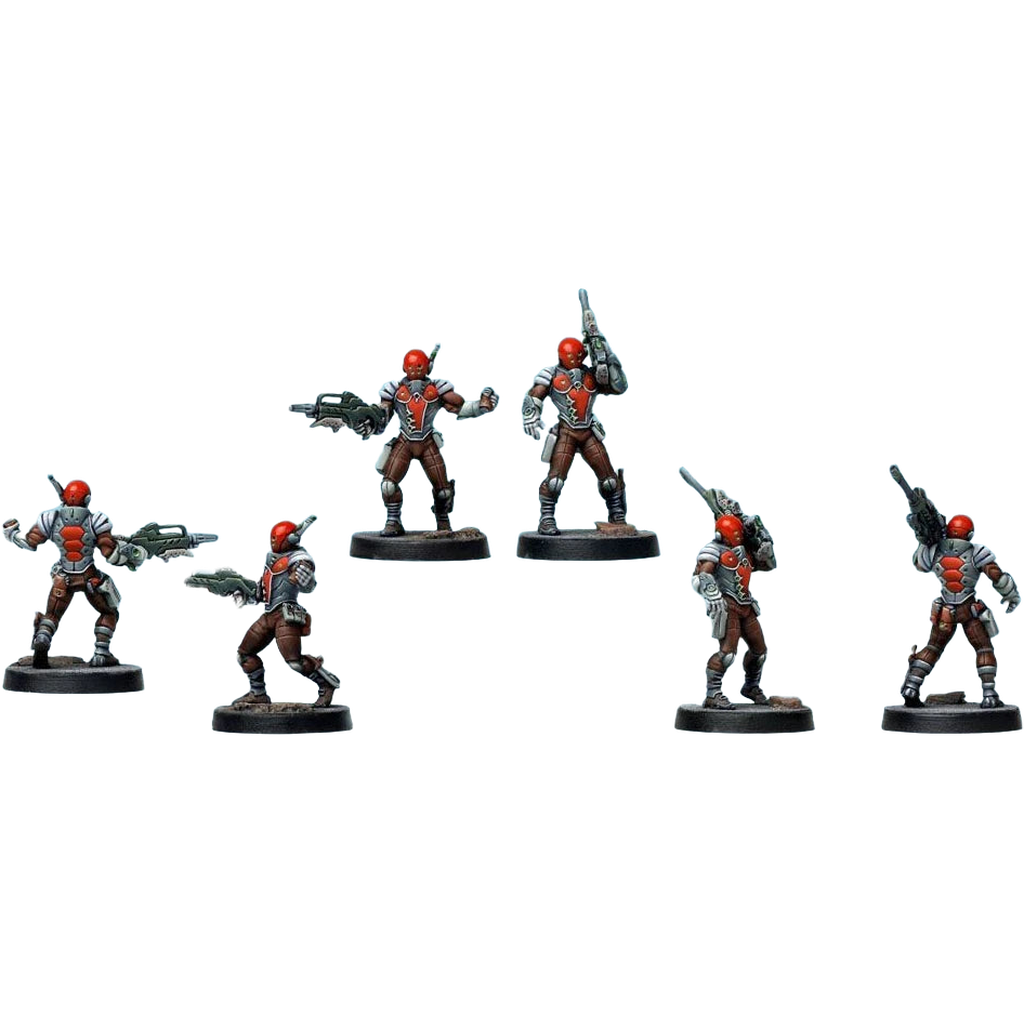 Nomads: Intruders (Combi Rifle, Sniper) (Custom Painted) (Assembled)