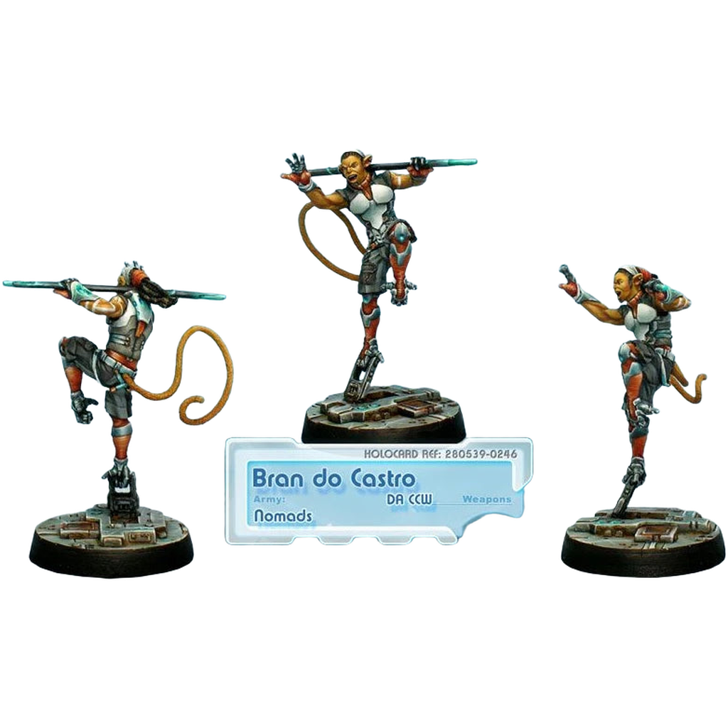 Nomads: Bran do Castro (EM CCW) (Custom Painted) (Assembled)
