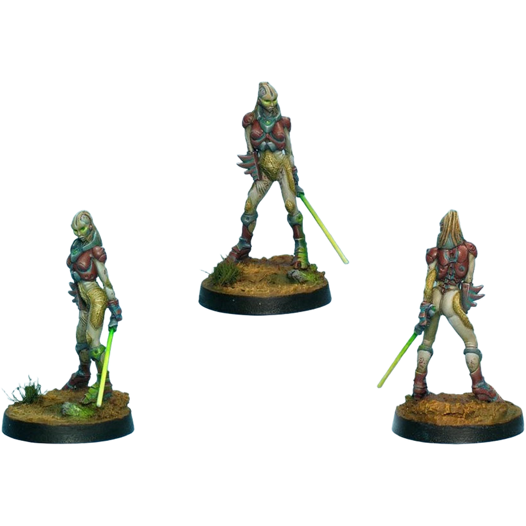 Combined Army: Speculo Killer (Monofilament CCW, Combi Rifle) (Custom Painted) (Assembled)