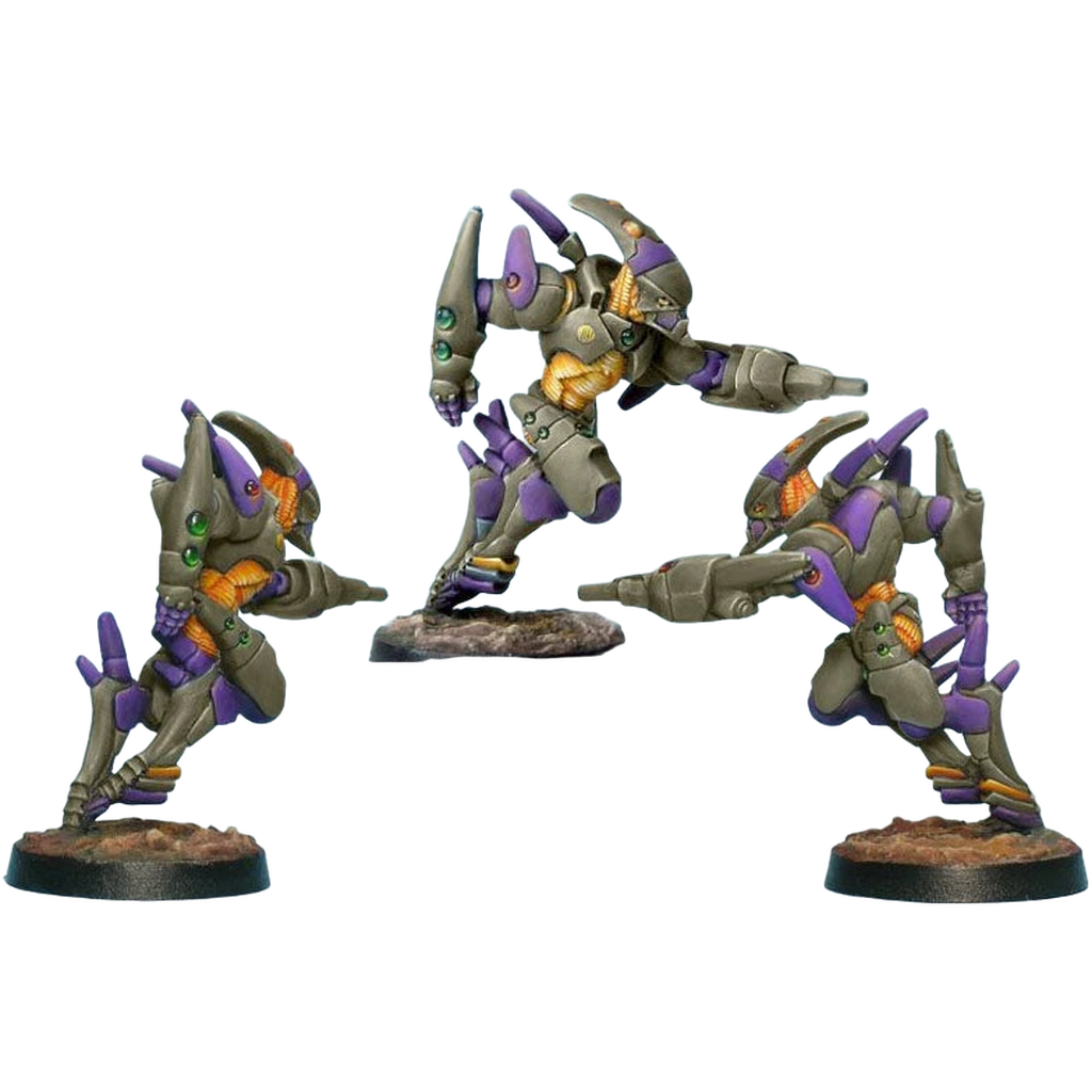 Combined Army: The Charontid (Plasma Rifle) (Custom Painted) (Assembled)
