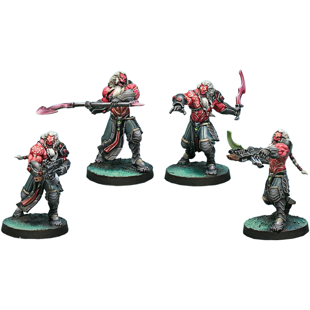 Combined Army: Dāturazi Witch-Soldiers (Custom Painted) (Assembled)