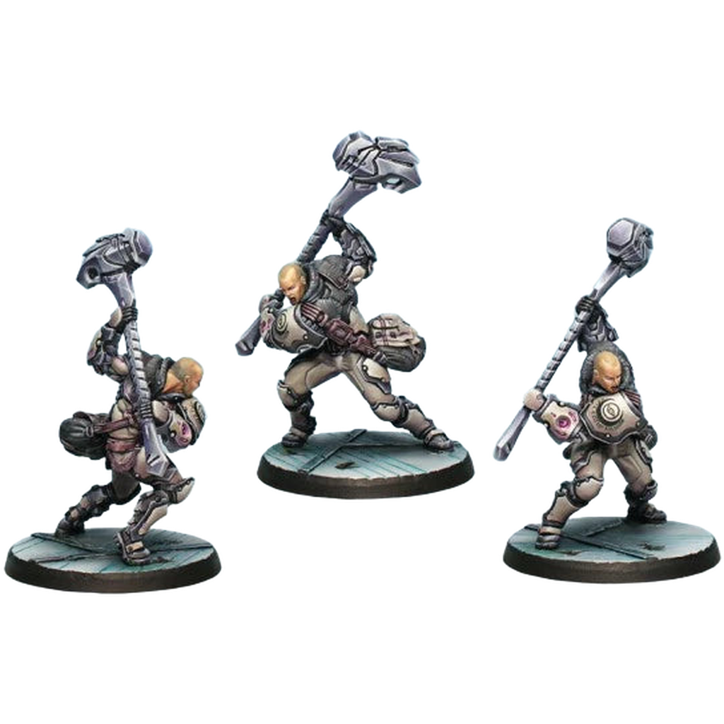 ALEPH: Ajax the Great, Myrmidon Officer (1) (Custom Painted) (Assembled)