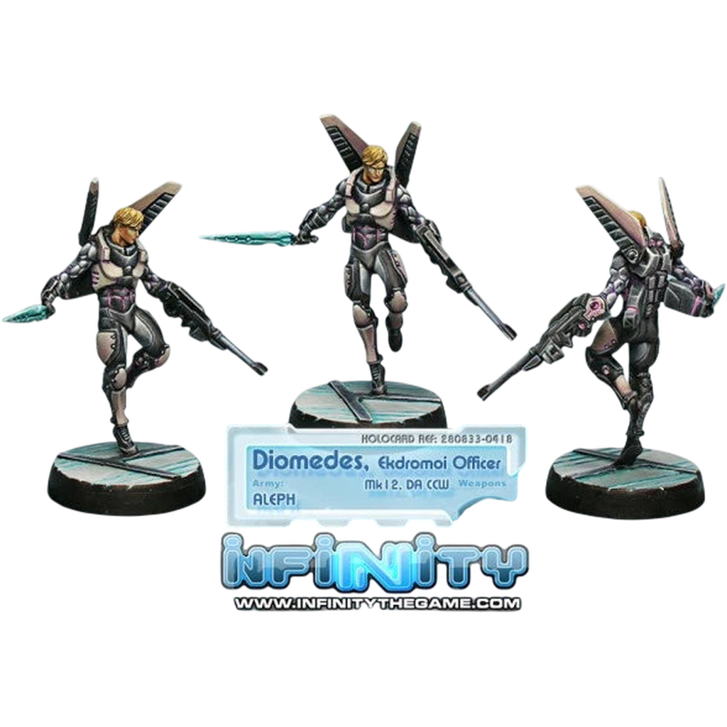 ALEPH: Diomedes, Ekdromoi Officer (Unpainted) (Assembled)