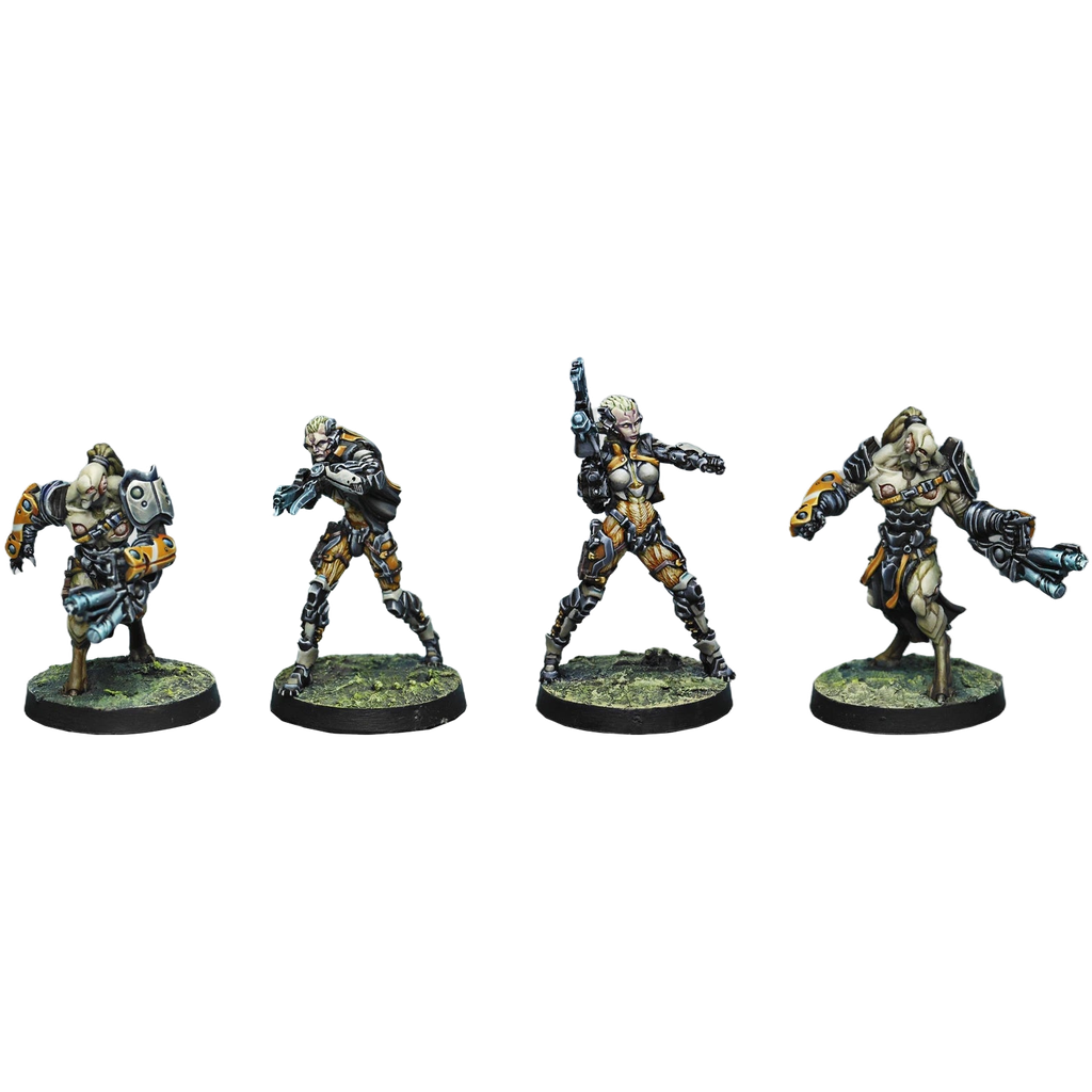 Tohaa: Rasail Team (Unpainted) (Assembled)