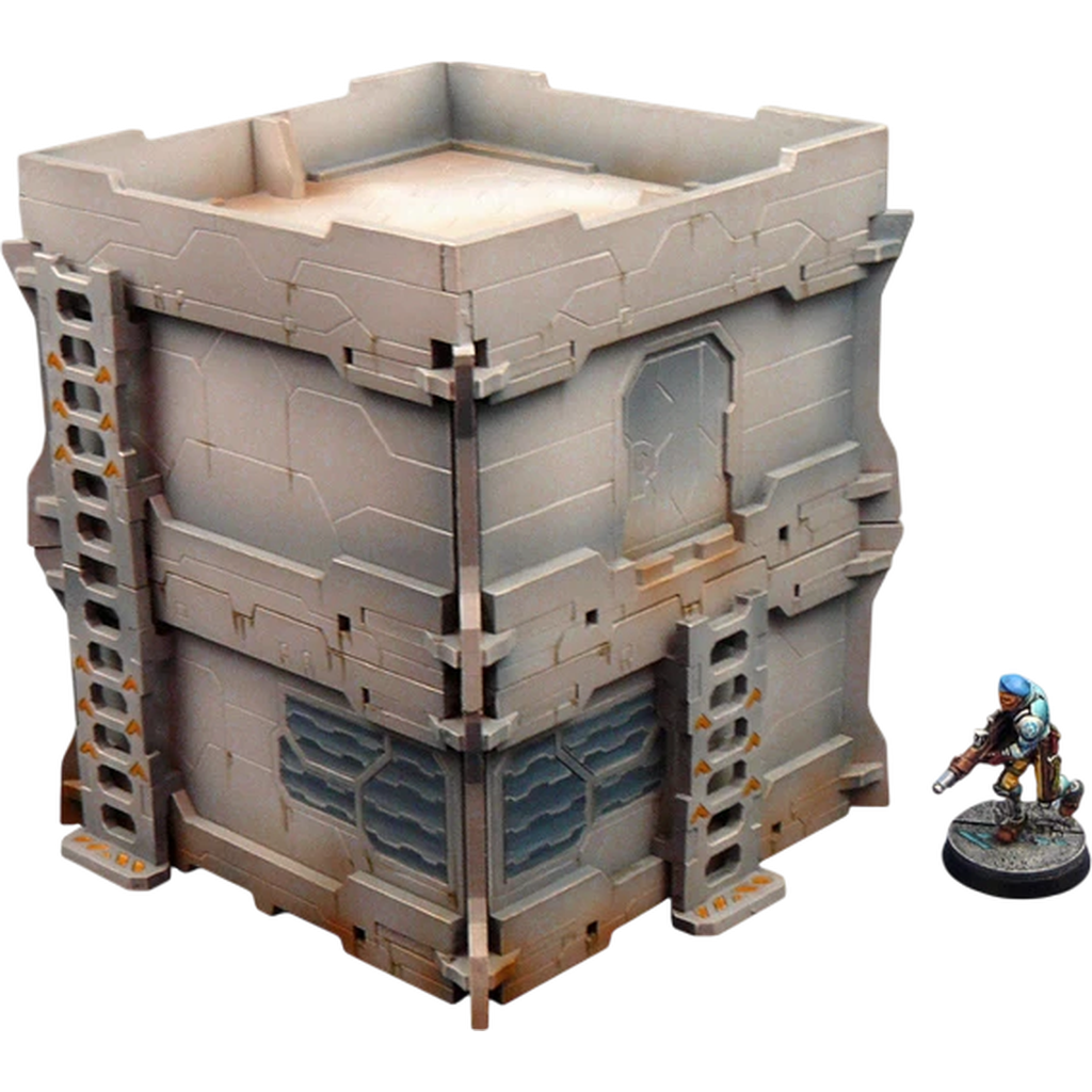 District 5 Guard House (Custom Painted) (Assembled)