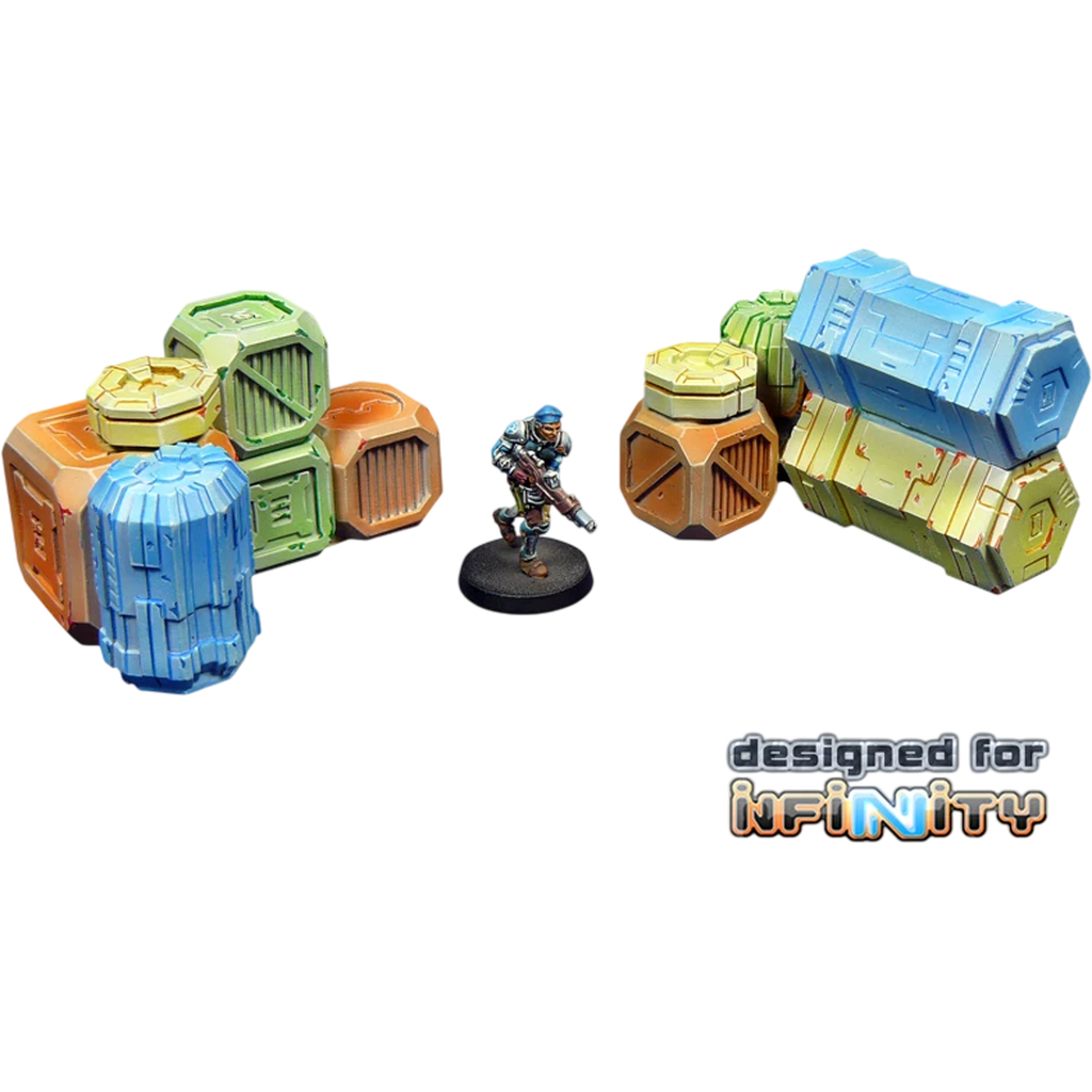 Cargo Crates set 1 (New in Box)