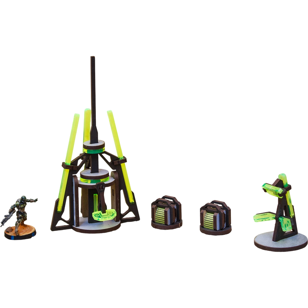 MeteoZon Info-Gathering set (Unpainted) (Assembled)