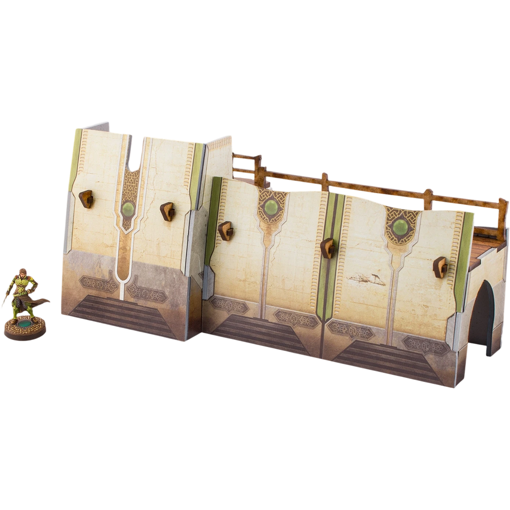 Bourak Outer Wall (Unpainted) (Assembled)
