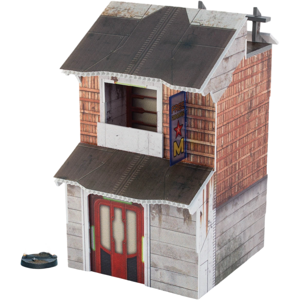 Star Motel (Unpainted) (Assembled)