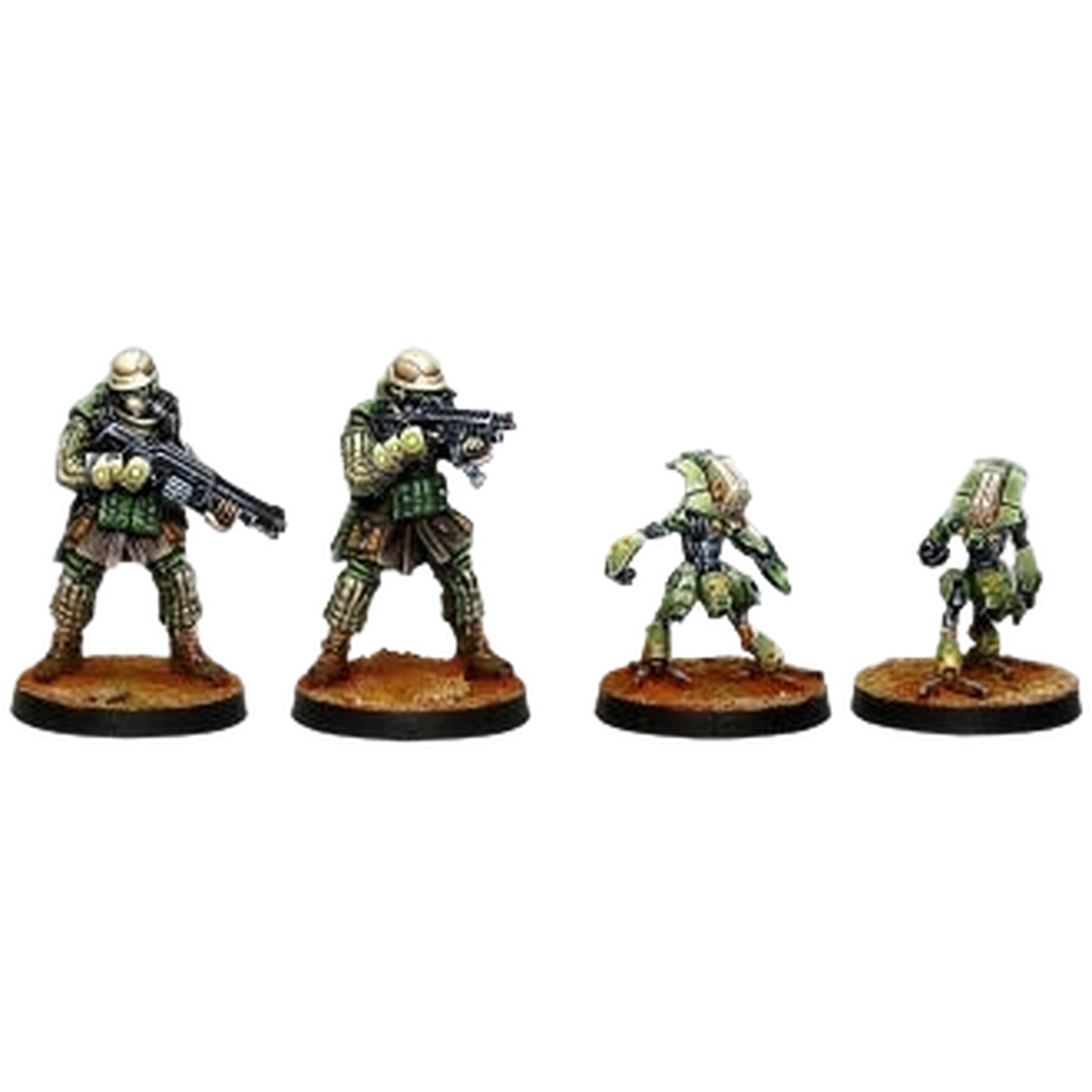 Haqqislam: Hakims, Special Medical Assistance Group (SMG, BSG, Nasmat a2) (4) (Unpainted) (Assembled)