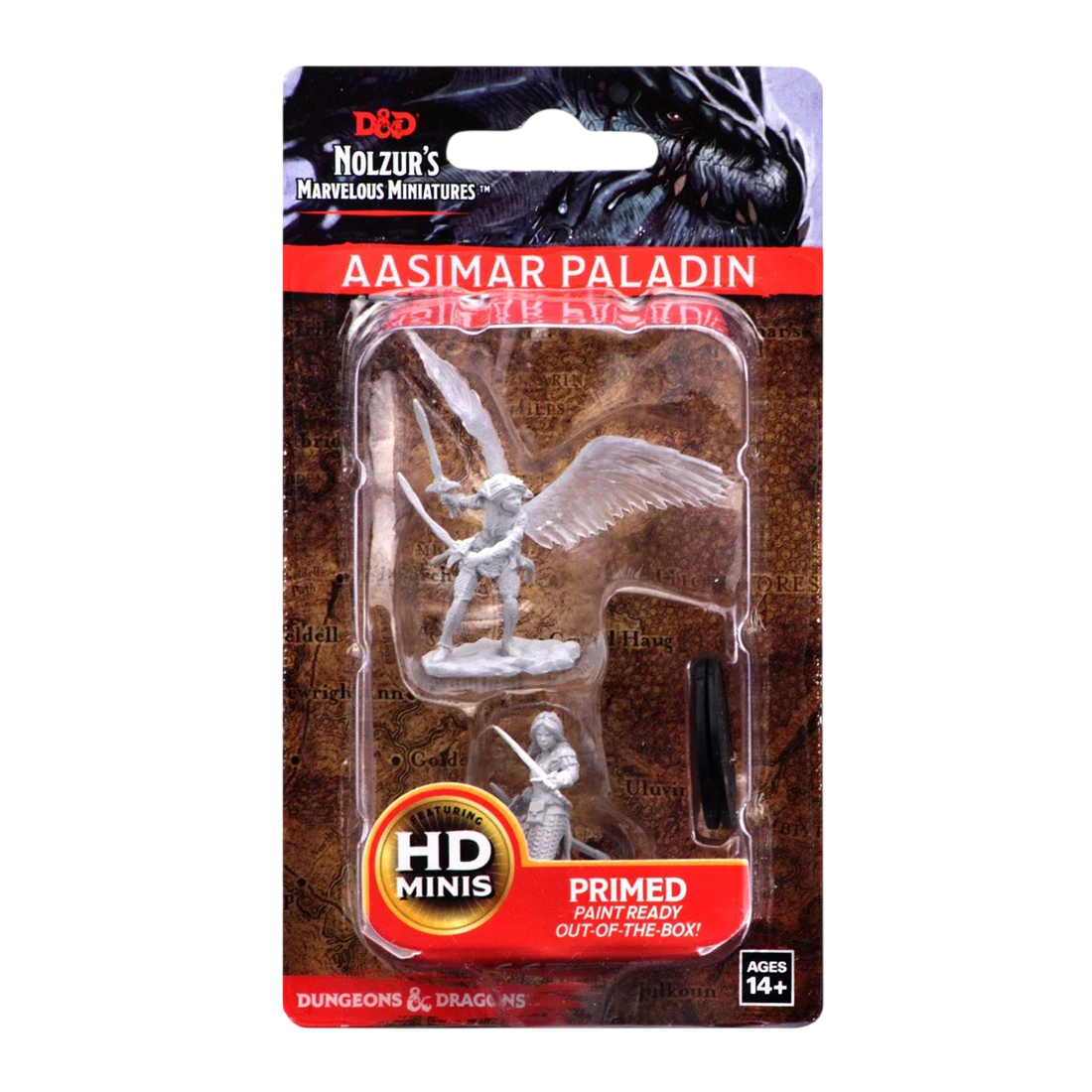 Aasimar Female Paladin (Custom Painted)