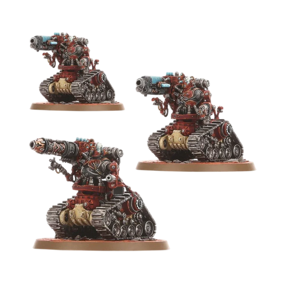 Adeptus Mechanicus Kataphron Battle Servitors - Destroyers (Unpainted) (Assembled)