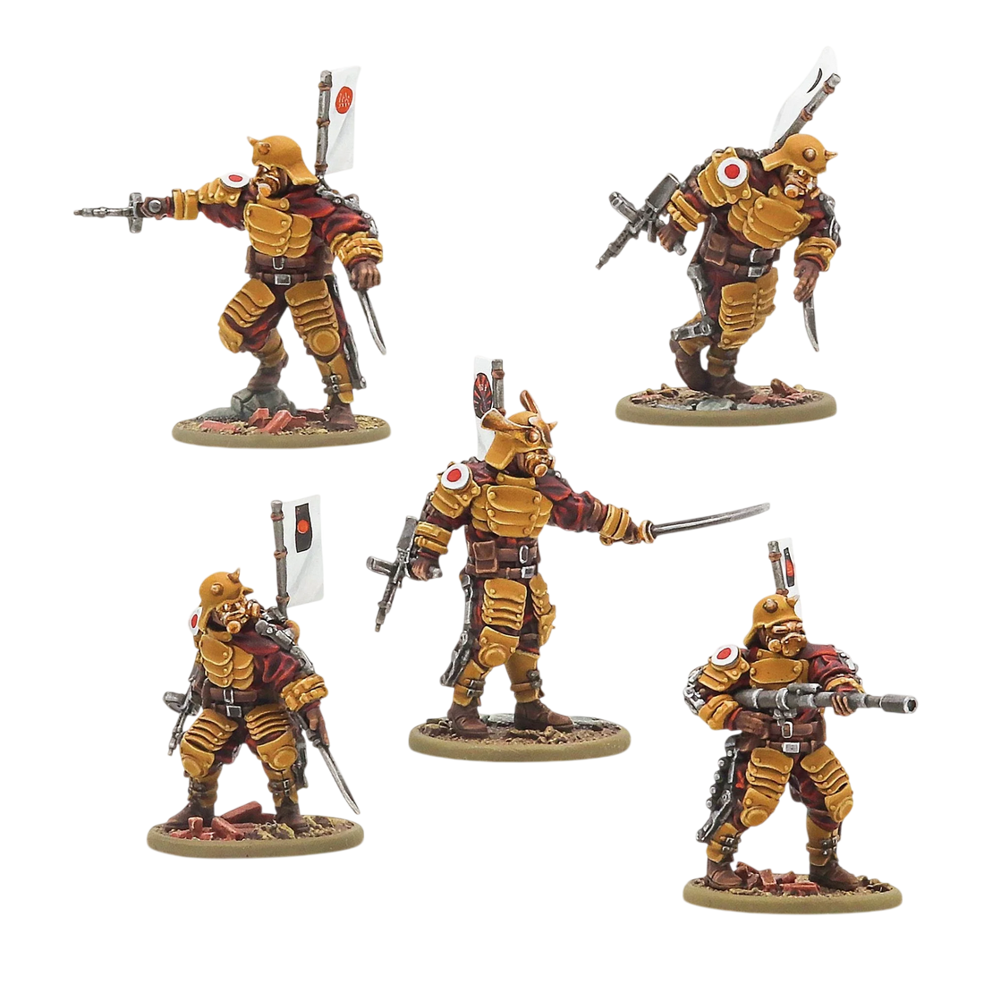 Assault-Frame Armoured Infantry Squad (Unpainted) (Assembled)