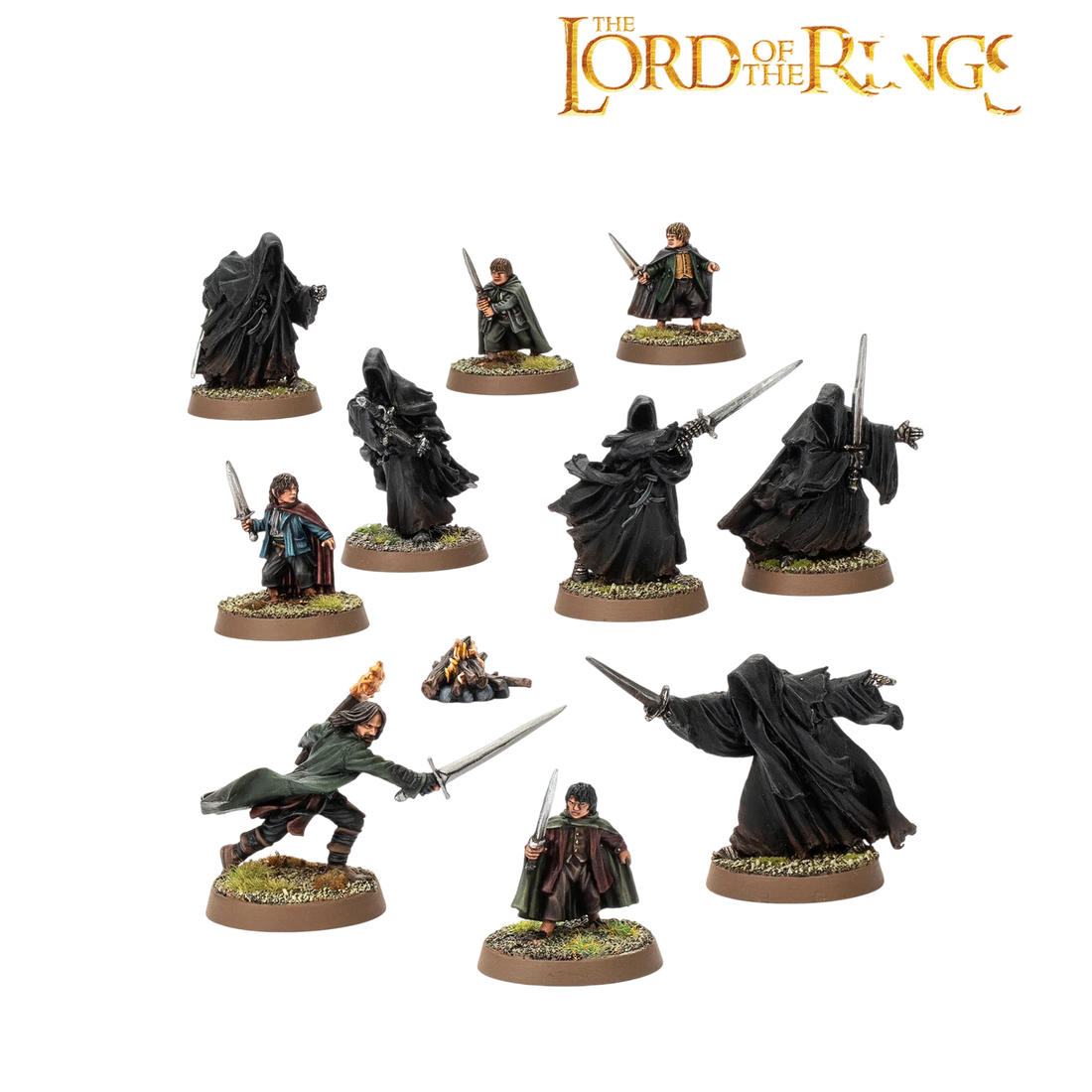Attack At Weathertop (Custom Painted) (Assembled)