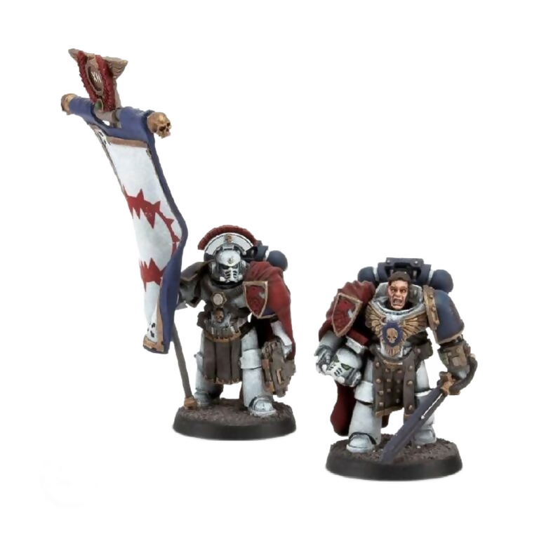 MKIV Command Set New In Box MKIV Command Set, First Release Year: 2012. Material: Resin. Factions: Legiones Astartes. (Unpainted) (New In Box) -- Lead your Space Marine Company in Warhammer On Wargame Trader