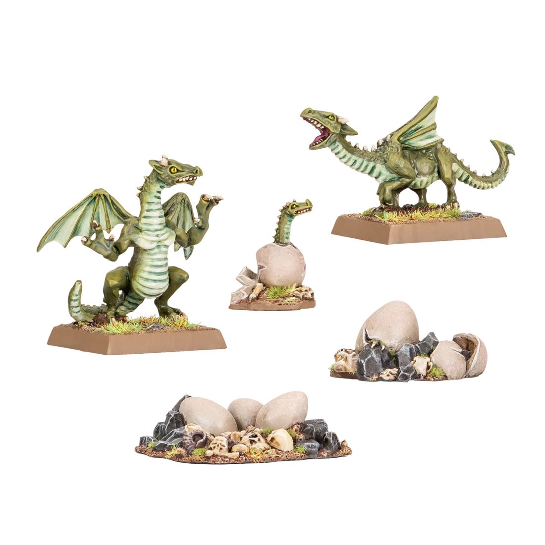 Baby Dragons (Unpainted) (Assembled)