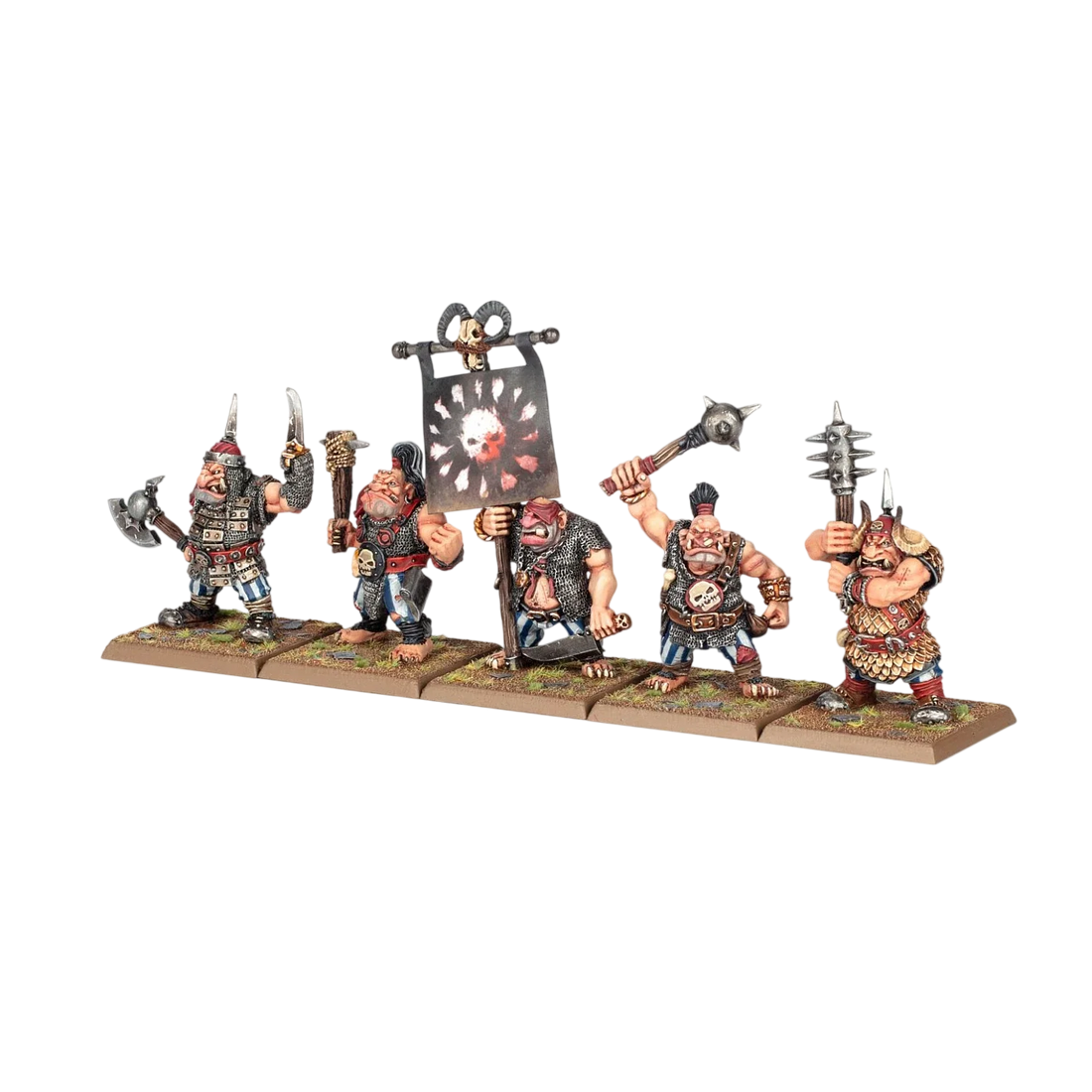 Badlands Ogre Bulls (Unpainted) (Assembled)