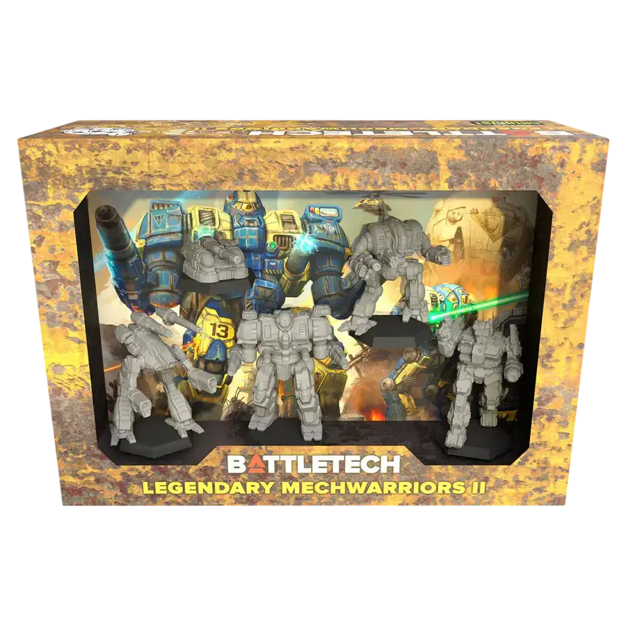 Legendary MechWarriors II Pack (Unpainted) (Assembled) from BattleTech
