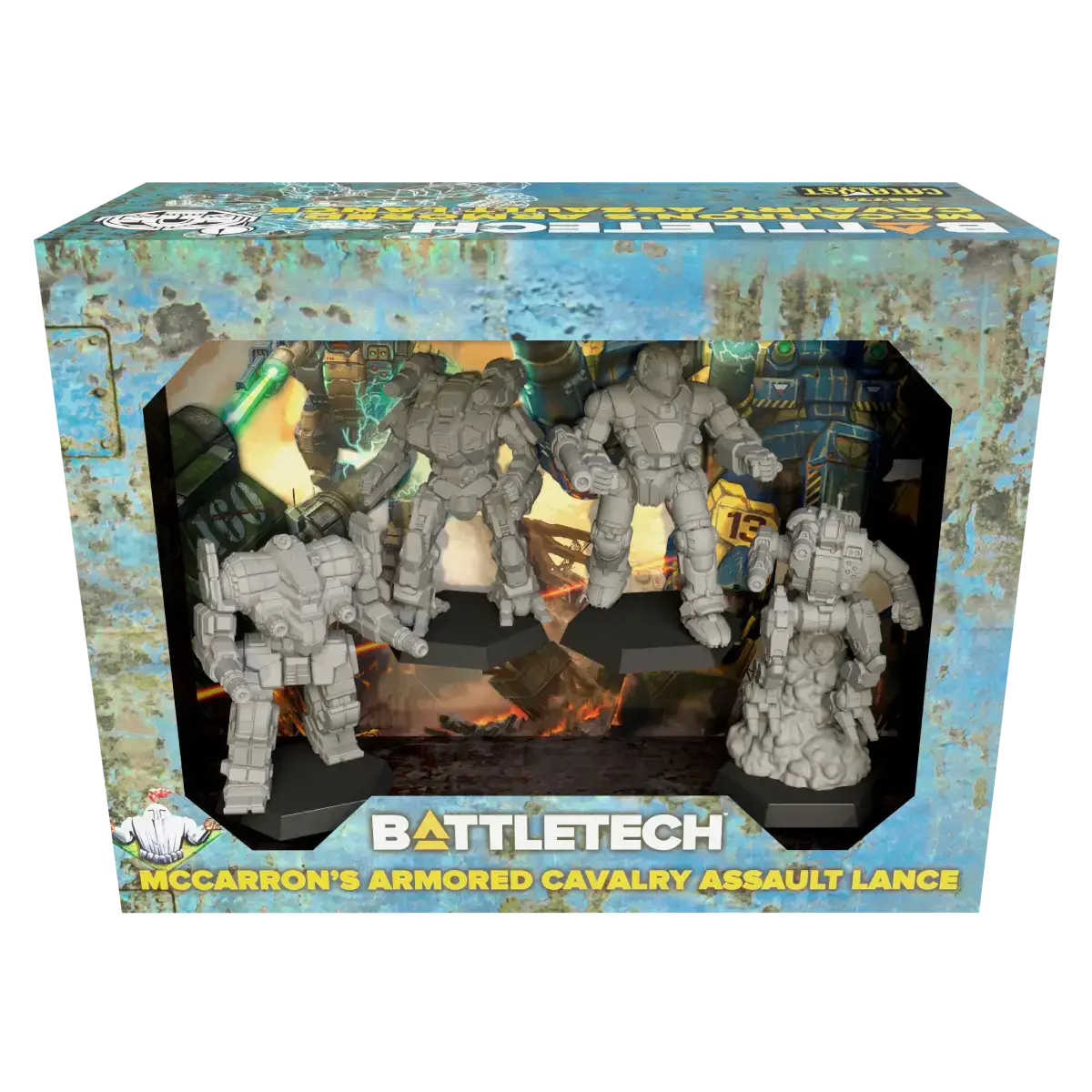 McCarron's Armored Cavalry Assault Lance (Custom Painted) (Assembled)