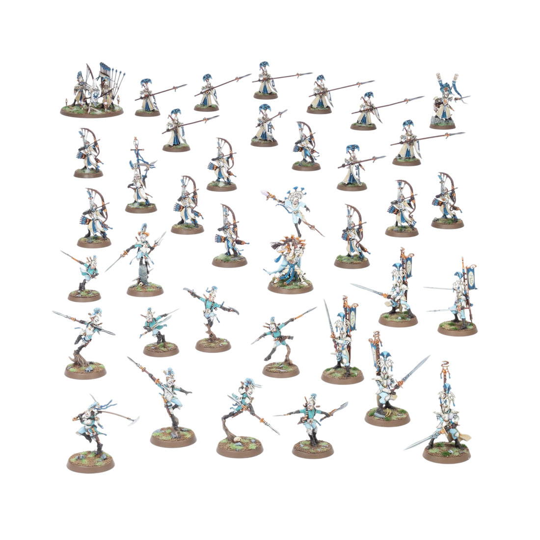 Battleforce: Lumineth Realm-lords – Iliathan (Unpainted) (Assembled)