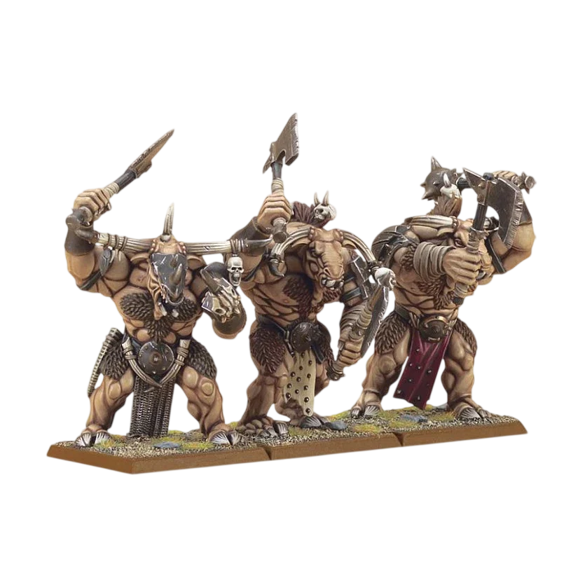 Beastmen Minotaurs (Custom Painted) (Assembled)