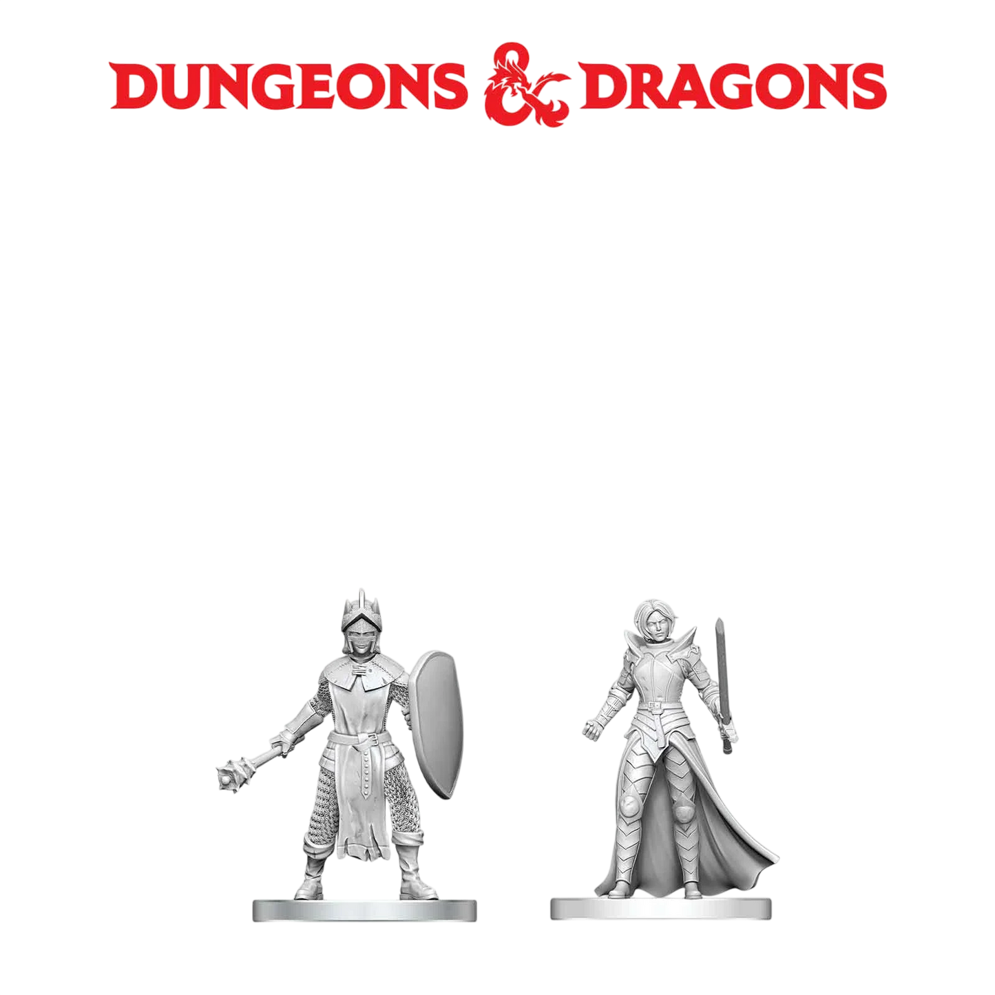 Black Gauntlet & Zhentilar Paladin of Bane (Custom Painted)