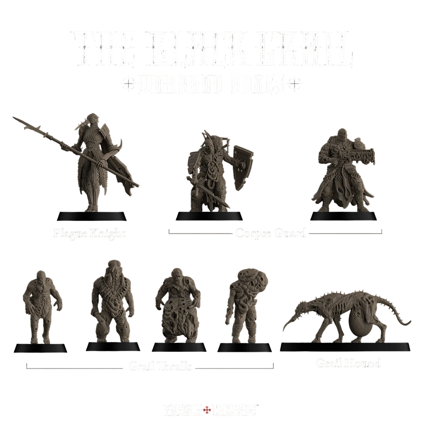 Black Grail Warband (Custom Painted) (Assembled)