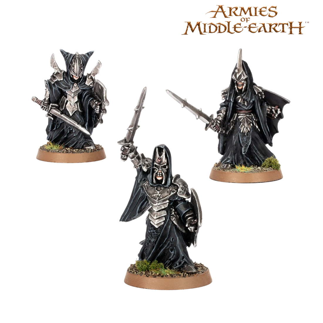 Black Numénórean™ Warriors (Custom Painted) (Assembled)