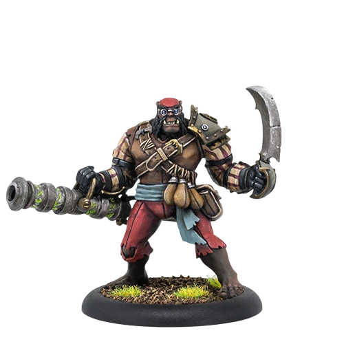 Black Ogrun Smog Belchers (Unpainted) (Assembled)