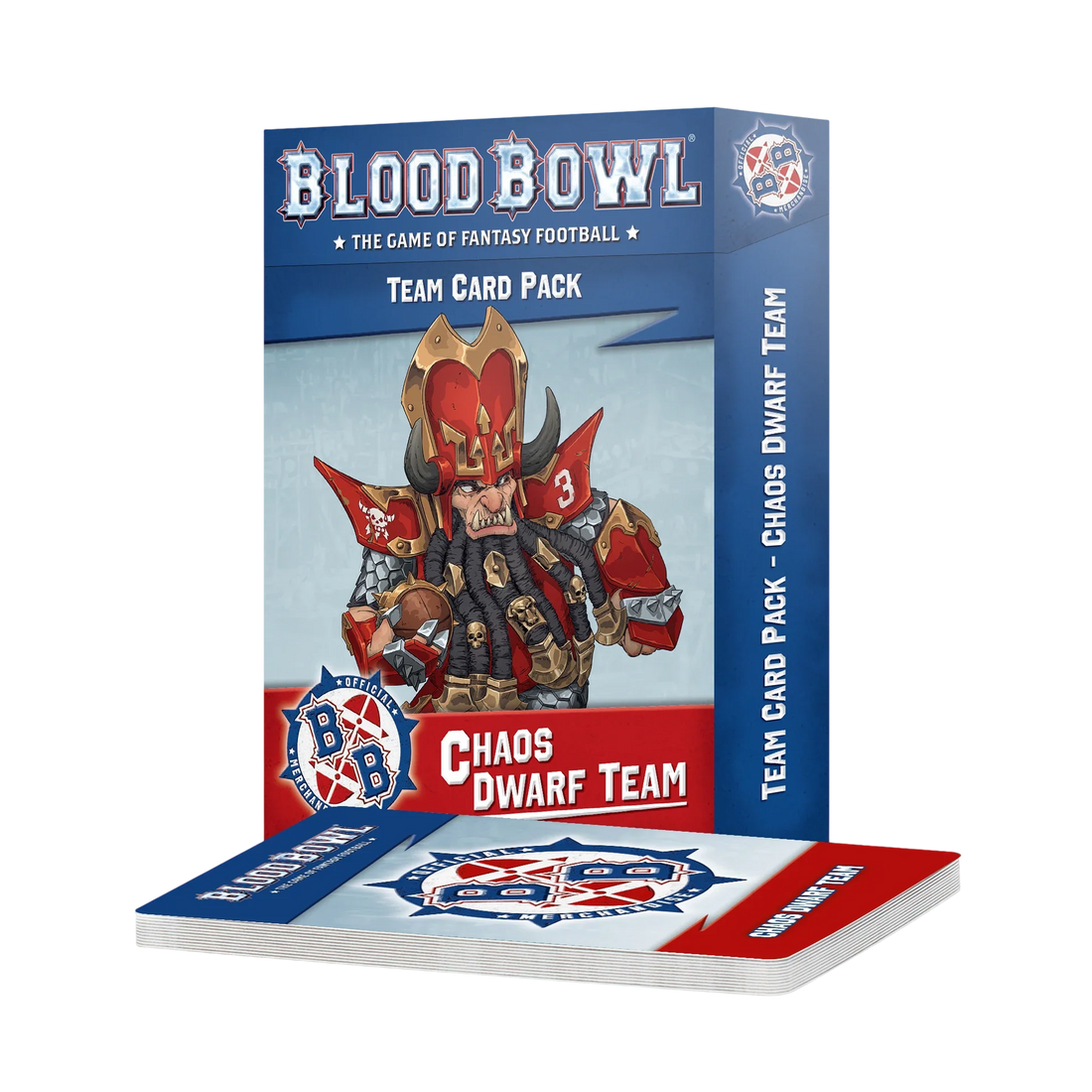 Blood Bowl Chaos Dwarf Team - Card Pack