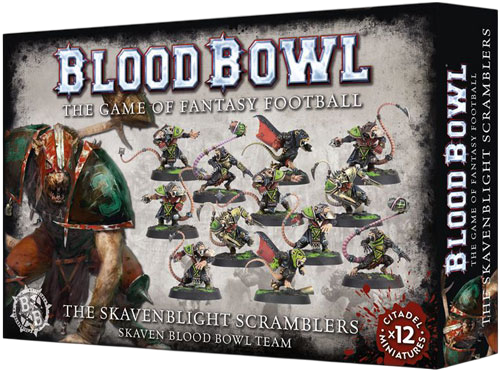Blood Bowl: Skaven Team - Skavenblight Scramblers (Unpainted) (New in Box/Sprue)