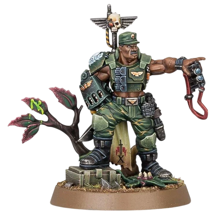 Catachan Colonel (New on Sprue)