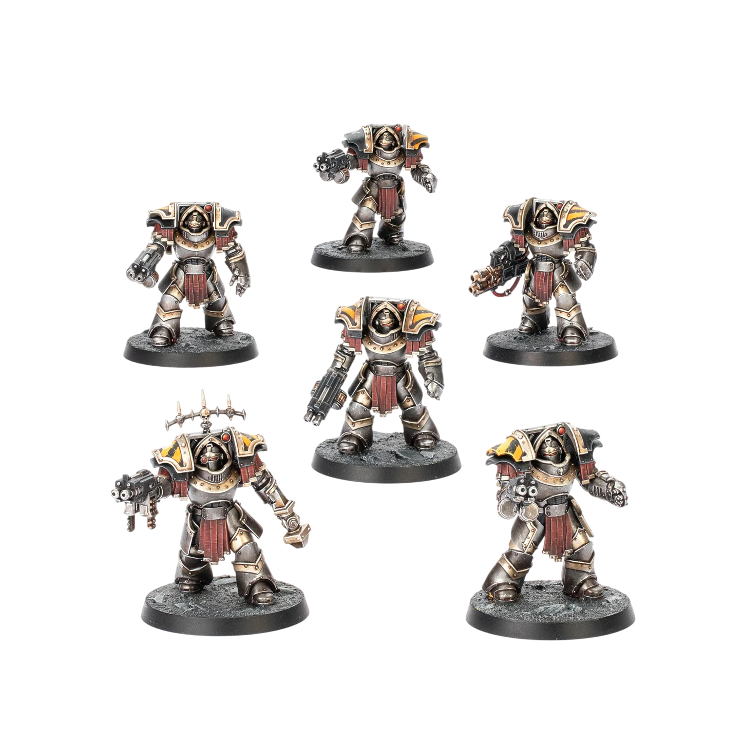 Cataphractii Terminators with Combi-bolters and (New on Sprue)