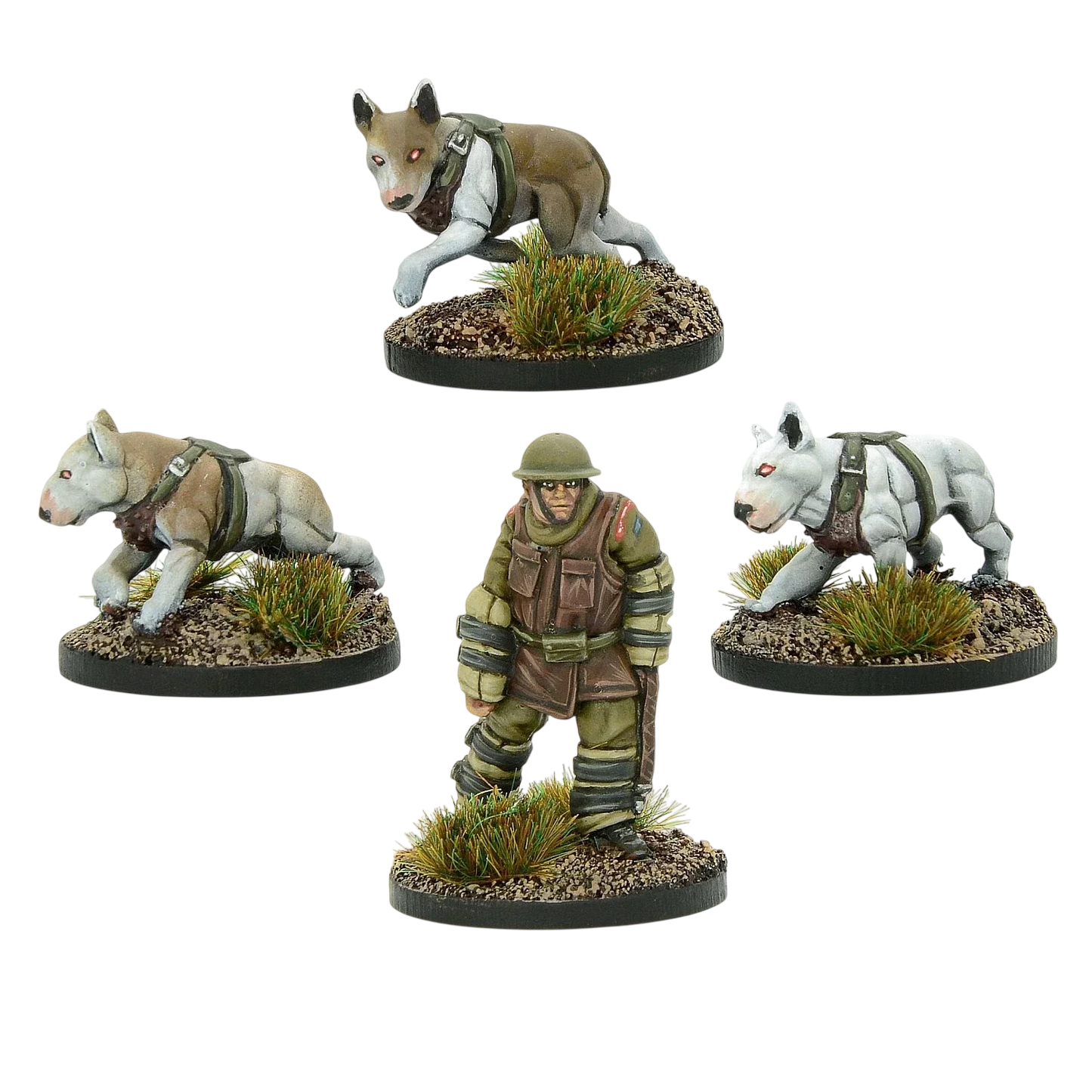Cerberus Squad 2 (Unpainted) (Assembled)