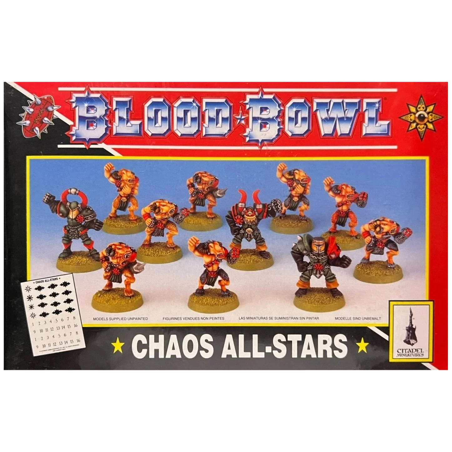 Chaos All-Stars (1998) (Custom Painted) (Assembled)