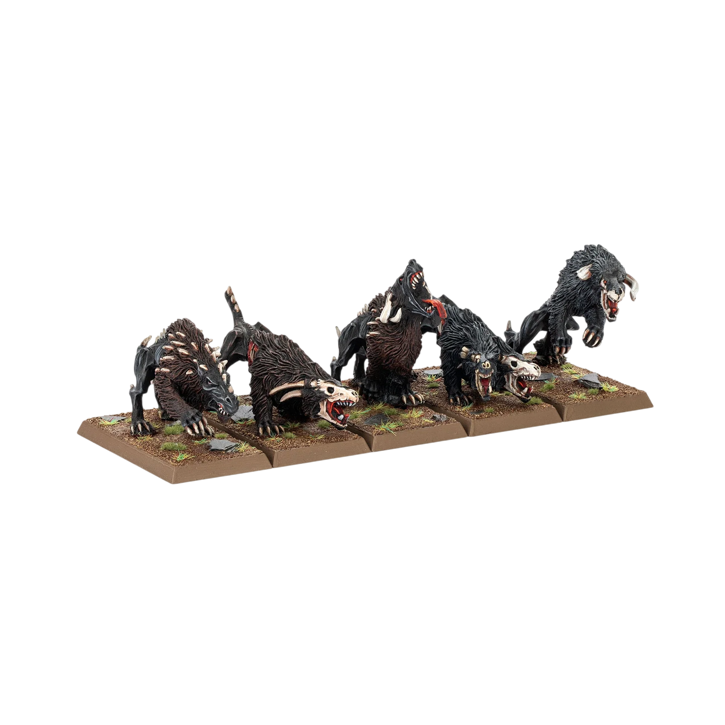 Classic Chaos Warhounds (Unpainted) (Assembled) from Warhammer: The Old World