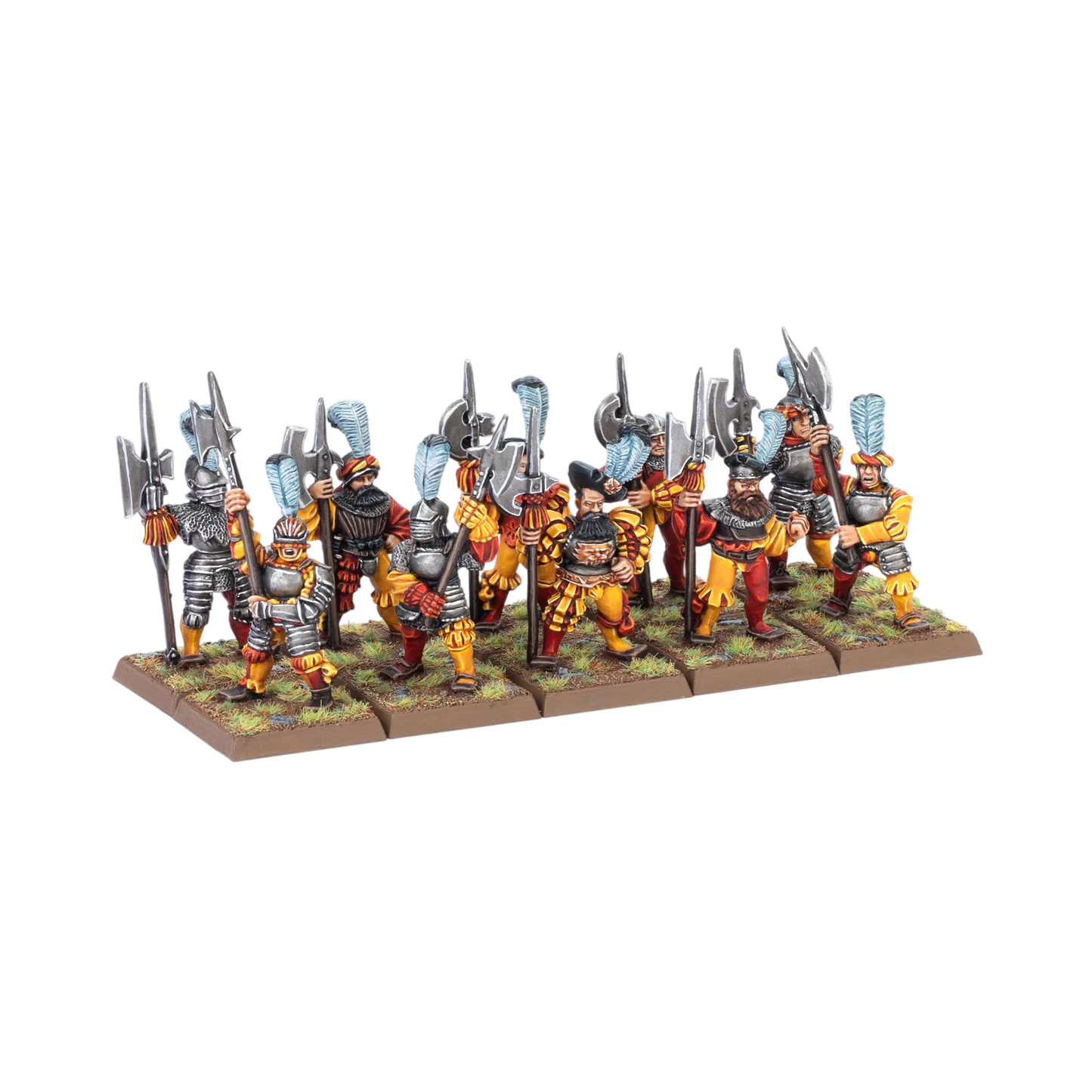 Classic Empire State Troops with Halberds (New on Sprue) from Warhammer: The Old World