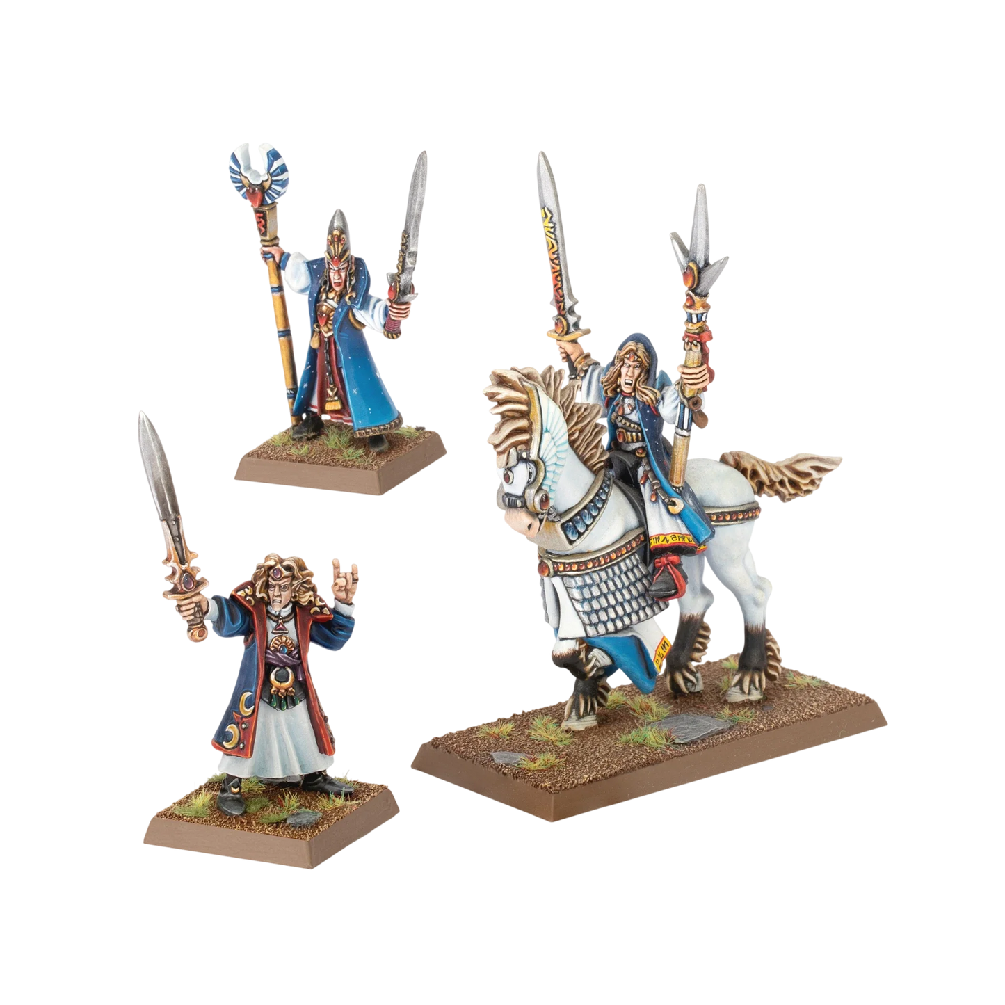 High Elf Mages (New on Sprue)